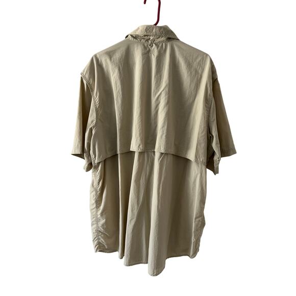 Gander Mountain Men’s XL Fishing Shirt Short Sleeve Pockets Vented - Picture 2 of 12